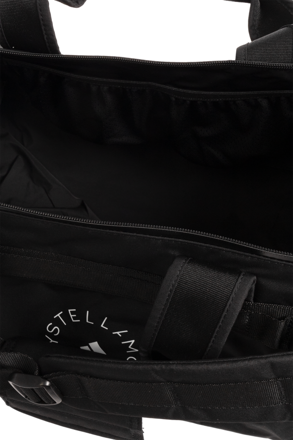 Black Gym bag with logo ADIDAS by Stella McCartney - Molded